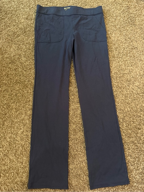 Lilly Pulitzer Pants - Lilly Pulitzer Navy Straight-Leg Women's Dress Pants Large